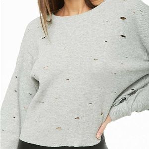 Distressed Thermal Top